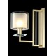 Бра Crystal Lux NICOLAS AP1 GOLD/WHITE