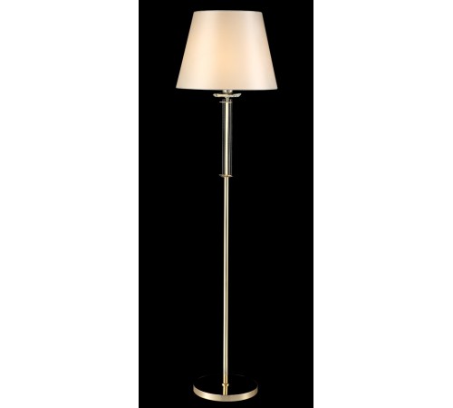 Торшер Crystal Lux NICOLAS PT1 GOLD/WHITE