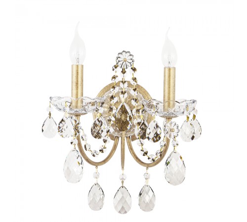 Бра Crystal Lux ODELIS AP2 GOLD
