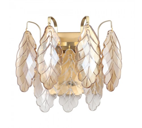 Бра Crystal Lux TREVI AP2 BRASS