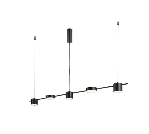 Светильник подвесной Crystal Lux TRISTAN SP5 L1200 BLACK