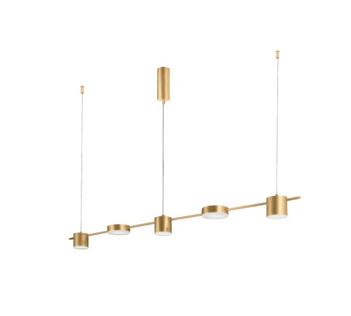 Светильник подвесной Crystal Lux TRISTAN SP5 L1200 GOLD