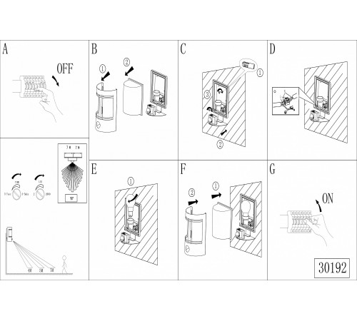 Накладной светильник Eglo 30192 Cerno
