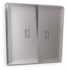 Клавиши для выключателя двухклавишного c подсветкой Ambrella Volt AP5040 Quant