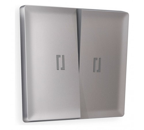 Клавиши для выключателя двухклавишного c подсветкой Ambrella Volt AP5040 Quant