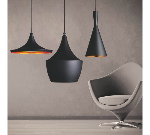 Подвесной светильник LUMINA DECO LDP 7712-3 PR BK Foggi