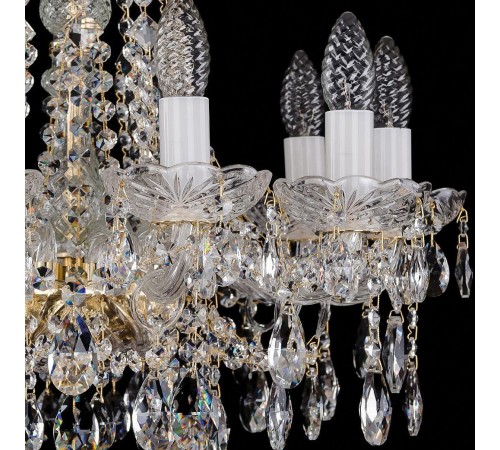 Подвесная люстра Bohemia Ivele Crystal 1413/10/165/G 1413