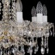 Подвесная люстра Bohemia Ivele Crystal 1413/10/165/G 1413
