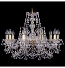 Подвесная люстра Bohemia Ivele Crystal 1411/10/240/G/Balls 1411