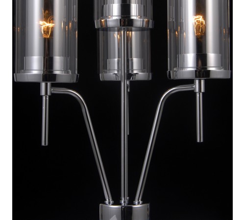 Настольная лампа декоративная Natali Kovaltseva HELSINKI II 79012-3T CHROME Helsinki II
