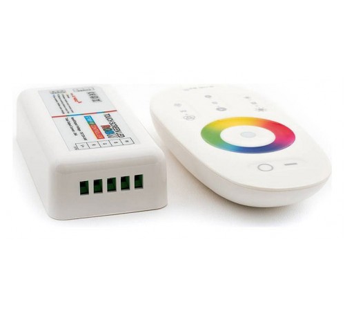 Контроллер-регулятор цвета RGBW с пультом ДУ SWG RF-RGBW-S-24A RF RGB