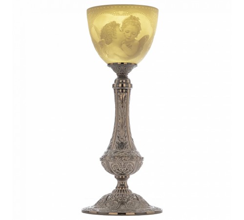 Настольная лампа декоративная Bohemia Ivele Crystal 71100L/15 NW P1 Angel 7100