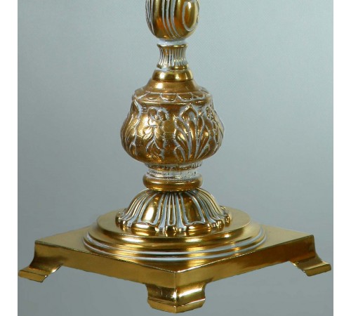 Настольная лампа декоративная Ambiente by Brizzi 02228T/3 WP Navarra