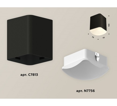 Накладной светильник Ambrella Light XS7813022 XS