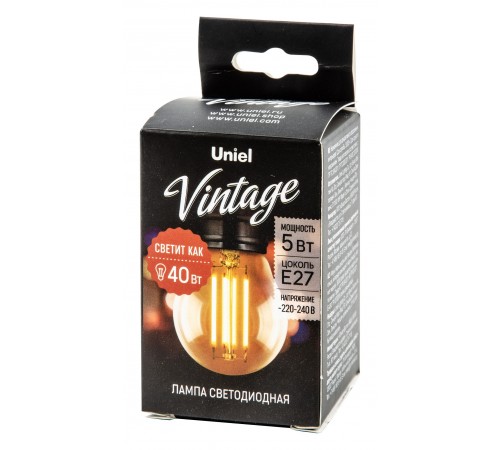 Лампа светодиодная Uniel UL-00010552 VINTAGE