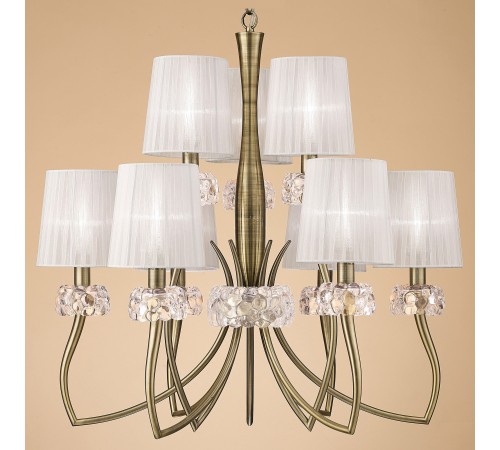 Подвесная люстра Mantra 4730 Loewe