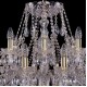 Подвесная люстра Bohemia Ivele Crystal 1413/20+10/400/G 1413