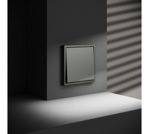 Выключатель проходной одноклавишный без рамки Voltum VLS010306 S70