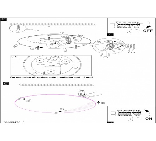Накладной светильник Eglo 90043 Scalea 1
