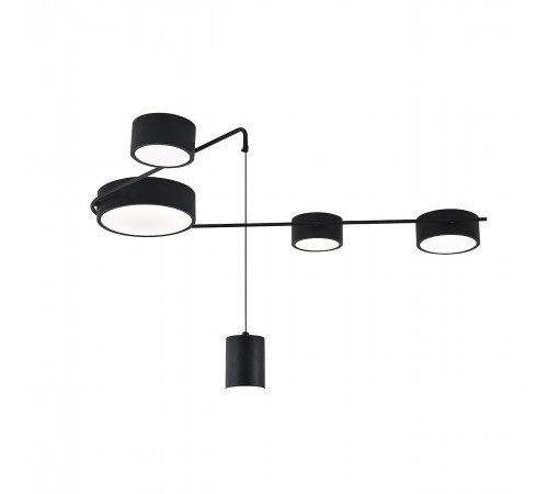 Потолочная люстра Indigo 14028/5С Black Modulo