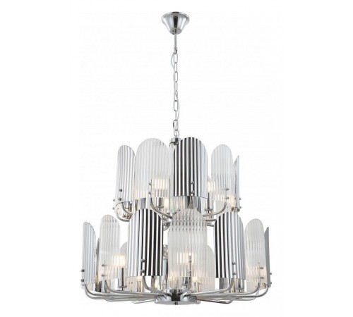 Подвесная люстра iLamp 15571-12 CR+MULT Dolce