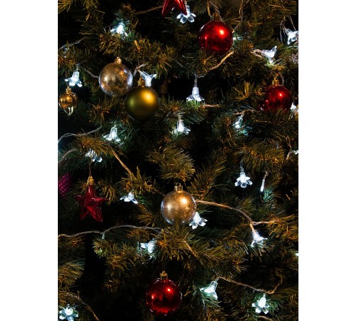 Гирлянда с насадками Снежинки 07934