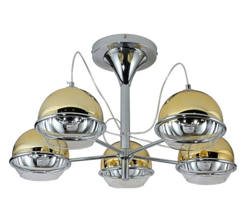 Люстра на штанге LUMINA DECO LDC 1029-5 GD Veroni