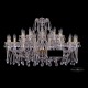 Подвесная люстра Bohemia Ivele Crystal 1413/20+10/400/G 1413