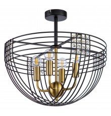 Светильник на штанге Indigo 10001/4C Black Fresco