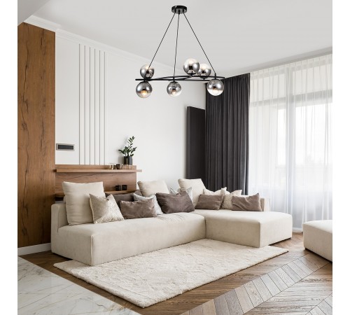 Подвесная люстра Escada 1119/6S Black Balance