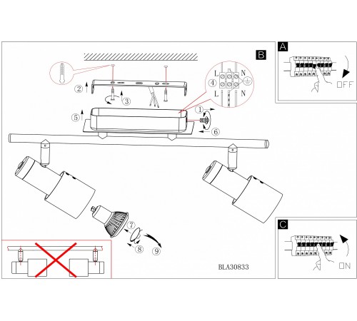 Спот Eglo 30833 Davida 1