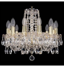 Подвесная люстра Bohemia Ivele Crystal 1402/12/141/G 1402