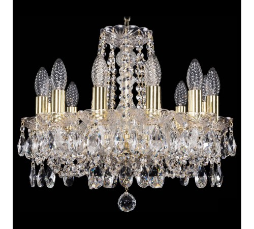 Подвесная люстра Bohemia Ivele Crystal 1402/12/141/G 1402