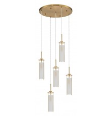 Подвесной светильник Indigo 11038/5PL Brass Torcia