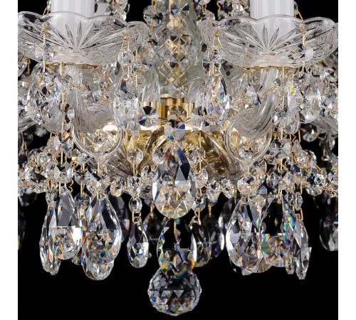 Подвесная люстра Bohemia Ivele Crystal 1413/10/165/G 1413