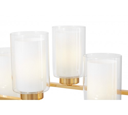 Подвесная люстра LUMINA DECO LDP 1239-8 F.GD Lino