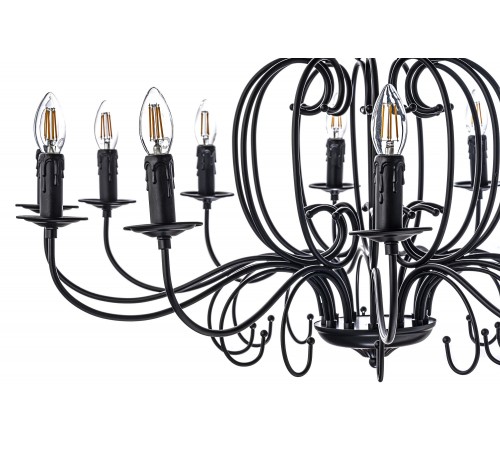 Подвесная люстра Arti Lampadari Amaro E 1.1.12 B Amaro