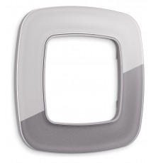 Рамка на 1 пост Ambrella Volt OF320501 Radian Стекло органическое