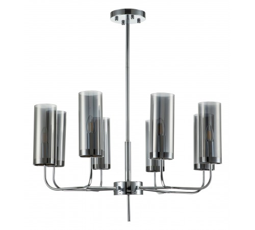 Люстра на штанге Indigo 13014/8R Chrome Balletto