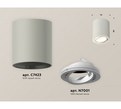 Накладной светильник Ambrella Light XS7423020 XS