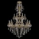 Подвесная люстра Bohemia Ivele Crystal 72101/12+6/250/XL/2d B FP 7201