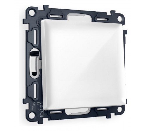 Выключатель перекрестный одноклавишный без рамки Ambrella Volt MA101030 Quant