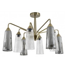 Люстра на штанге Indigo 13028/8R Brass Campana