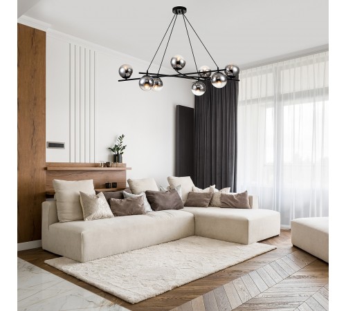 Подвесная люстра Escada 1119/8S Black Balance