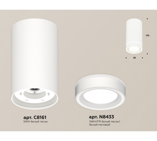 Накладной светильник Ambrella Light XS8161004 XS