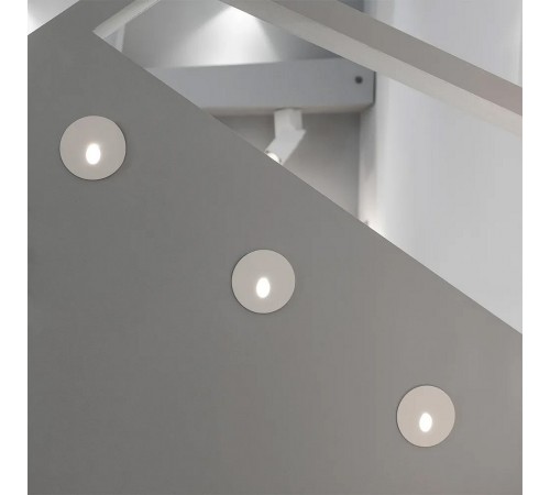 Встраиваемый светильник Arlight 25737 LT-GAP-R70-3W Warm3000 (WH, 30 deg)