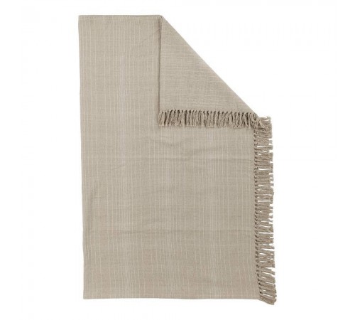 Плед (170x130 см) Longlac EG_420131 бежевый, белый, серый