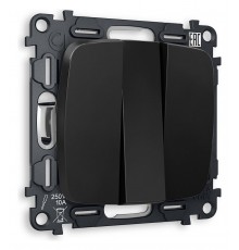 Выключатель трехклавишный без рамки Ambrella Volt MO805010 Quant