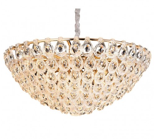 Подвесная люстра Newport 5259+14/C gold 5250