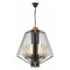 Подвесная люстра LUMINA DECO LDP 1244-5 BK+MD Canti